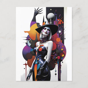 Cartão Postal Deixe que o poder da bruxaria o convença - Ken Gag