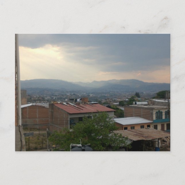 Cartão Postal Deixe seu pouco brilho claro (Frente)