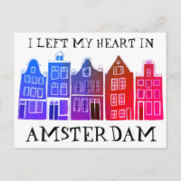 Deixei meu coração em casas do Canal de Amsterdam
