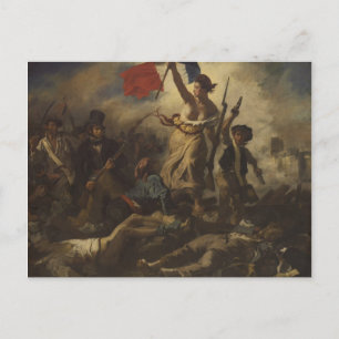 Cartão Postal Delacroix Art