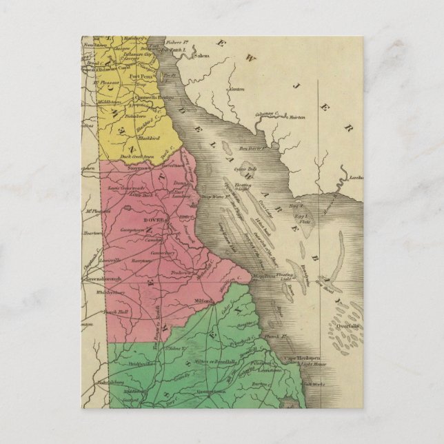 Cartão Postal Delaware 4 (Frente)