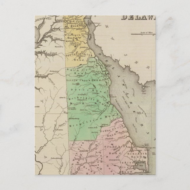 Cartão Postal Delaware 6 (Frente)
