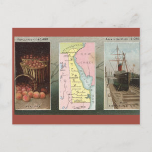 Cartão Postal Delaware Antigo