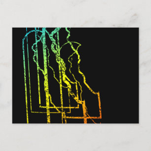 Cartão Postal delaware chill blur