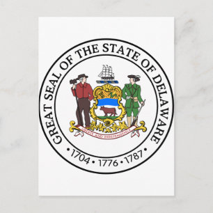 Cartão Postal Delaware, EUA