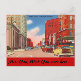 Cartão Postal Delaware, Market Street