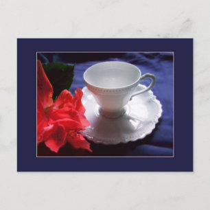 Cartão Postal Delicar Demitasse Branca