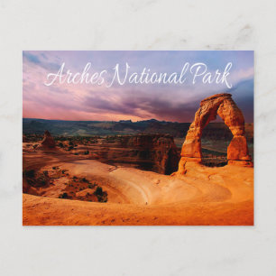 Cartão Postal Delicate Arch - Arches National Park, Utah - EUA