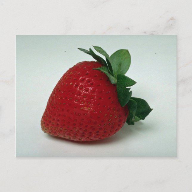 Cartão Postal Delicious Strawberry (Frente)