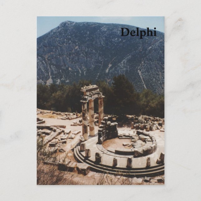 Cartão Postal Delphi (Frente)