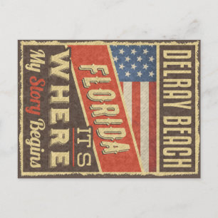 Cartão Postal Delray Beach Florida