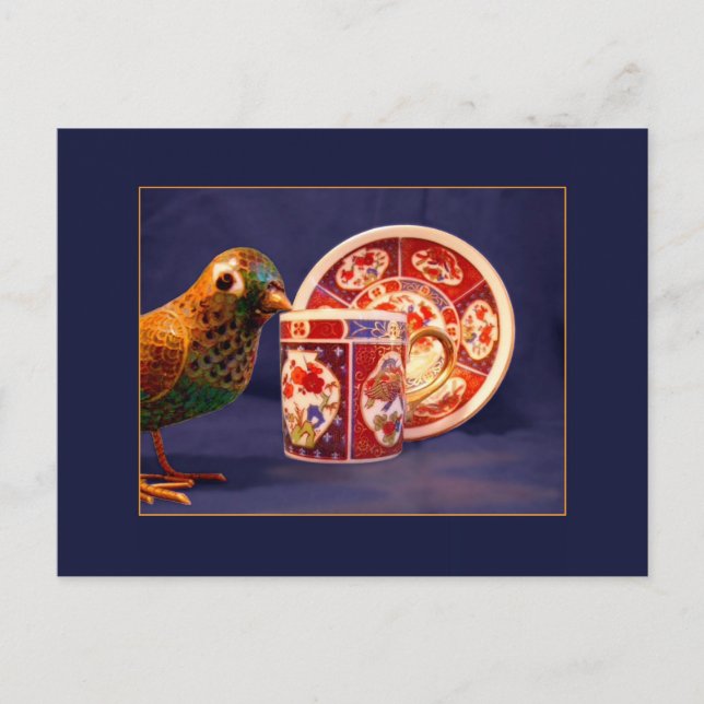 Cartão Postal Demitasse Oriental (Frente)