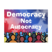 Democracia Não Autocracia