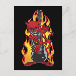 Cartão Postal Demônio do Rock