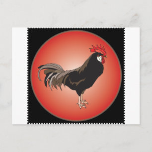 Cartão Postal Demonstração do Rooster