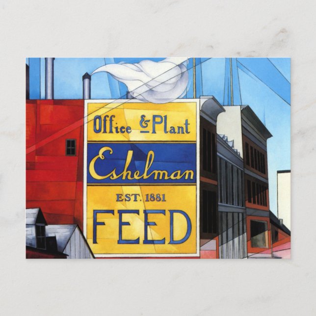 Cartão Postal Demuth - Prédios, Lancaster (Frente)