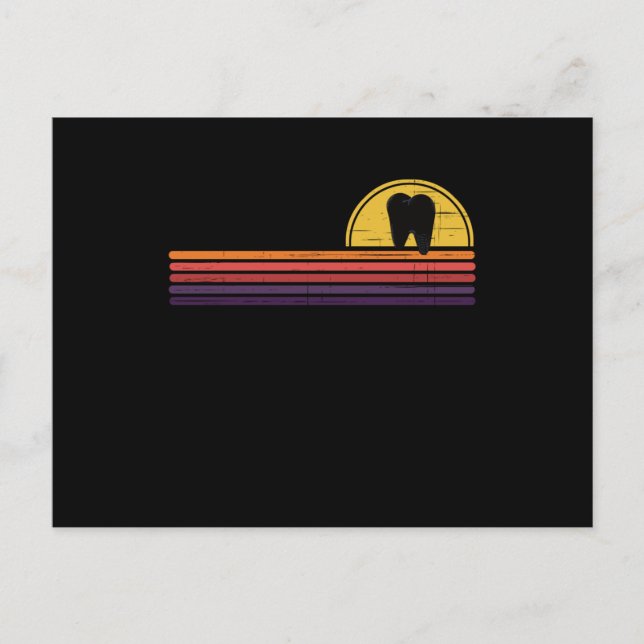 Cartão Postal Dentes dentárias dentárias (Frente)