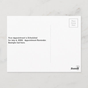 Cartão Postal Dentes felizes personalizáveis para sua prática 