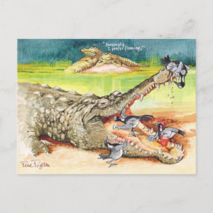 Cartão Postal Dentes limpos