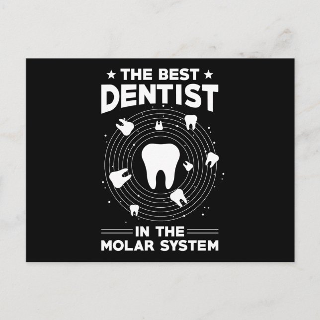 Cartão Postal Dentist Gift Engraçado (Frente)