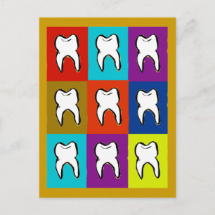 Cartão Postal Dentist Popart Gifts