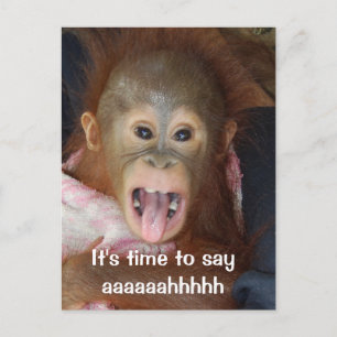 Cartão Postal Dentista Nomeação Diga Aaahh