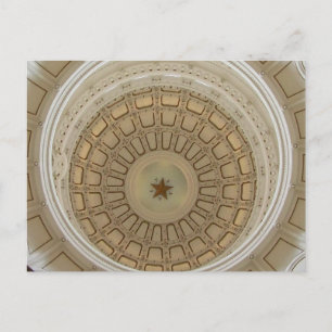Cartão Postal Dentro da rounda no Texas Capitol