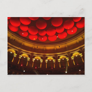 Cartão Postal Dentro do Royal Albert Hall