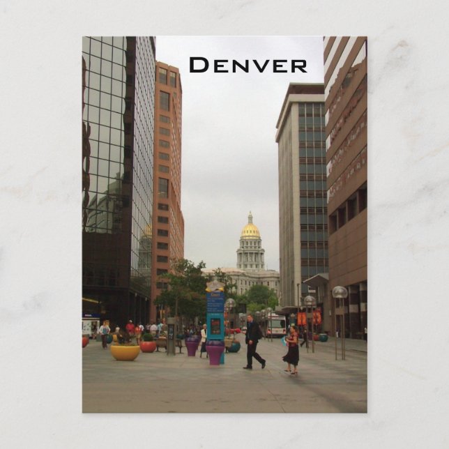 Cartão Postal Denver (Frente)