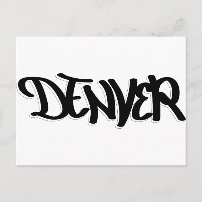 Cartão Postal Denver (Frente)