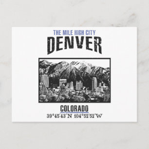 Cartão Postal Denver