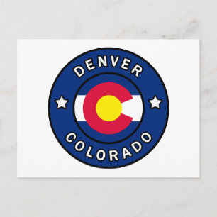 Cartão Postal Denver Colorado