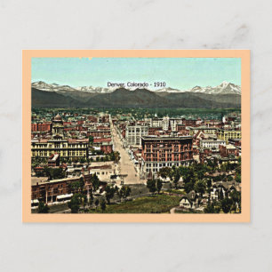 Cartão Postal Denver, Colorado - 1910