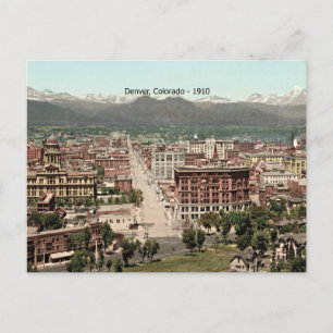Cartão Postal Denver, Colorado - 1910