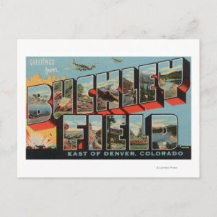 Cartão Postal Denver, Colorado - Buckley Field