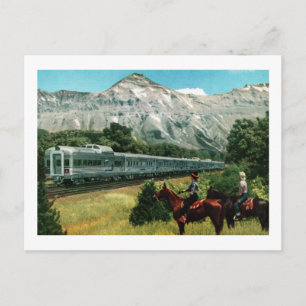 Cartão Postal Denver Zephyr Train