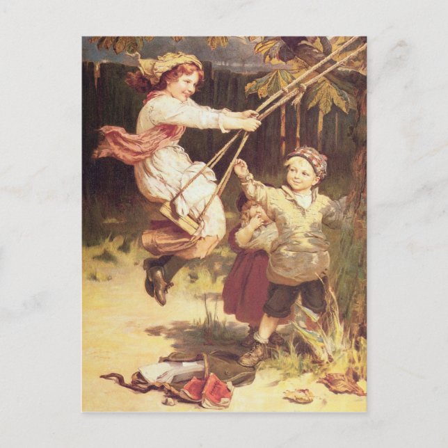 Cartão Postal Depois da escola (Frente)