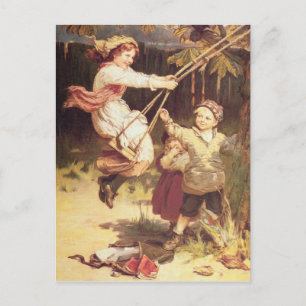 Cartão Postal Depois da escola