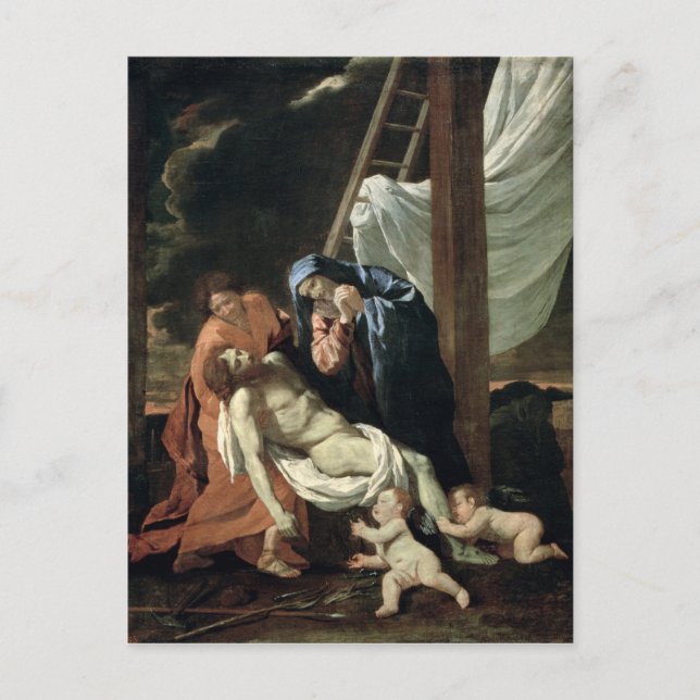 Cartão Postal Deposição, c.1630 (Frente)