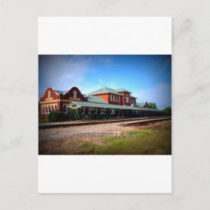 Cartão Postal DEPOT - Thomasville, Geórgia
