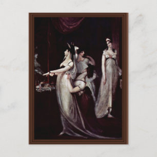 Cartão Postal Depuração Da Morte Por Johann Heinrich Füssli (Mel