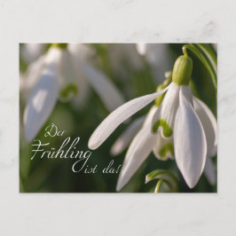 Cartão Postal Der Frühling ist da!