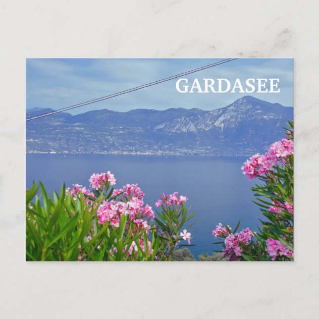 Cartão Postal Der Gardasee-Italien (Frente)