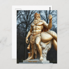 Cartão Postal Der größte Held aller Zeiten – Herkules in Gold