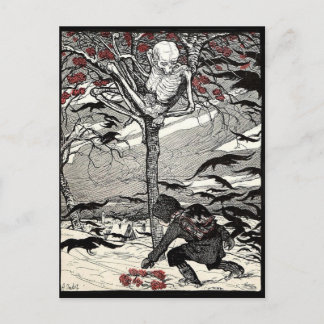 Cartão postal Der Tod im Baum