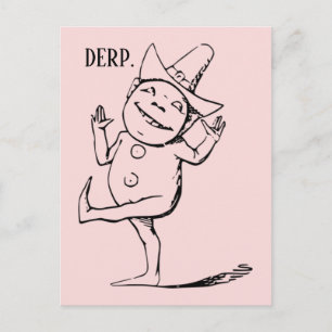 Cartão Postal Derp