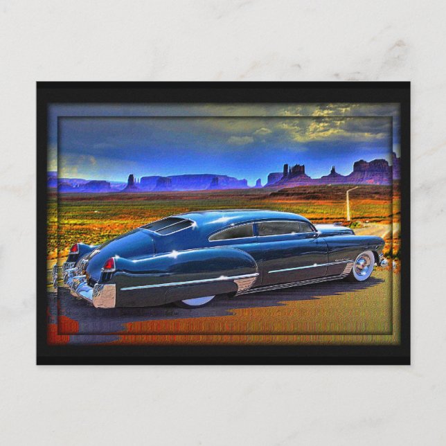 Cartão Postal derrubando um céu pintado (Frente)