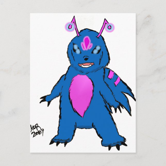 Cartão Postal D'Erycc (Frente)