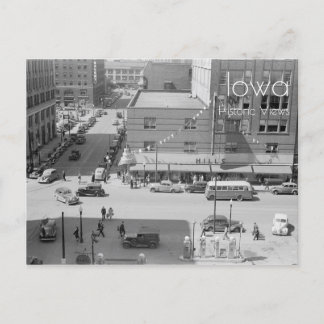 Cartão Postal Des Moines, Iowa em 1940