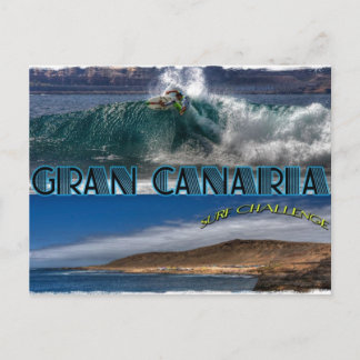 Cartão Postal Desafio do Surf Gran Canaria